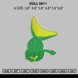 Doll Embroidery File 6 sizes