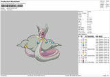 Dragonair Embroidery File 6 sizes