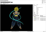 DRAGONBALL Line Embroidery File 6 size