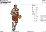 Darius Acuff Embroidery File 6 size