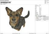 Dog 060326 Embroidery File 6 size