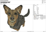 Dog 060326 Embroidery File 6 size