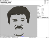El Chapo Embroidery