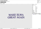 ELWA Embroidery File 6 size