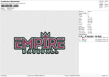 EMPIRE Embroidery File 6 size