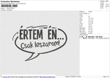 ERTEM Embroidery File 6 size