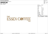 ESSEX Embroidery File 6 sizes