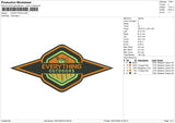EVERYTHING Embroidery File 6 size