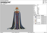 Queen 1106 Embroidery File 6 sizes