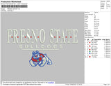 FRESNO STATE Embroidery