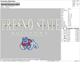 FRESNO STATE Embroidery