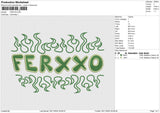 FREXXO Embroidery File 6 size
