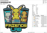 FRIENDS LAB Embroidery File 6 size