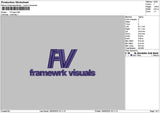 Fvtext Embroidery File 6 sizes