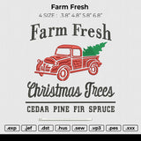 Farm Fresh Embroidery