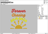 Forevertext 1702 Embroidery File 6 sizes