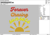 Forevertext 1702 Embroidery File 6 sizes