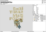 Frog 1401 Embroidery File 6 sizes