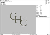 Ghc Embroidery File 6 sizes