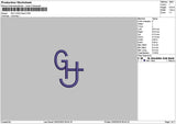 Ghtext Embroidery File 6 sizes