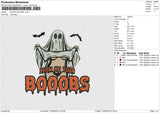 GHOSH BOOOBS Embroidery File 6 size