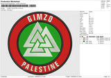 GIMZO PALESTINE V2 Embroidery