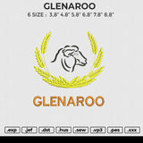 GLENAROO Embroidery File 6 size
