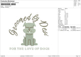 Groomed Embroidery File 6 sizes