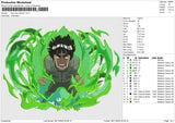 Guy Guy Naruto Embroidery