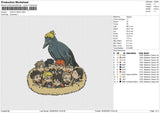 HAIKYU BIRD Embroidery File 6 size
