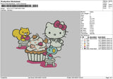 Hk Birthday Embroidery File 6 sizes