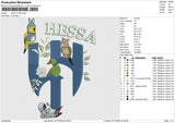 HESA Embroidery File 6 size