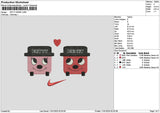 2Bus Embroidery File 6 sizes