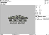 Hfr Embroidery File 6 sizes