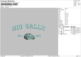 Sally 3103 Embroidery File 6 sizes