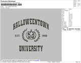 Halloweentown 1 Embroidery