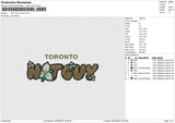 HOT GUY Beigy Embroidery File 6 size