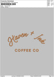 Haventext Embroidery File 6 sizes