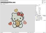 Hk Cookies Embroidery File 6 sizes