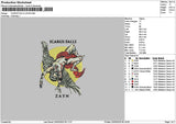 Icarustext Embroidery File 6 sizes