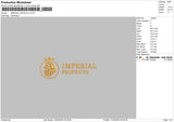 I Product Embroidery File 6 sizes
