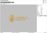 I Product Embroidery File 6 sizes