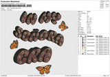 IN MY SENORA ERA Embroidery File 6 size