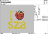 Szatext 2205 Embroidery File 6 sizes