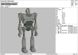 Iron and Head Embroidery 2 Files