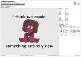 I think we made v2 Embroidery File 6 size