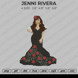 Jenni Rivera Embroidery