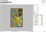 Jojo No Kimyo Embroidery