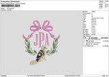 Dog Jpa Embroidery File 6 sizes