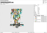 JUST DO IT 13525 Embroidery File 6 size